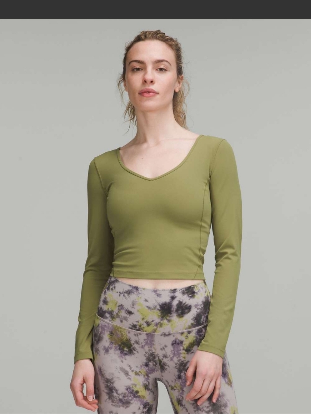 lululemon athletica Align Top In Bronze Green